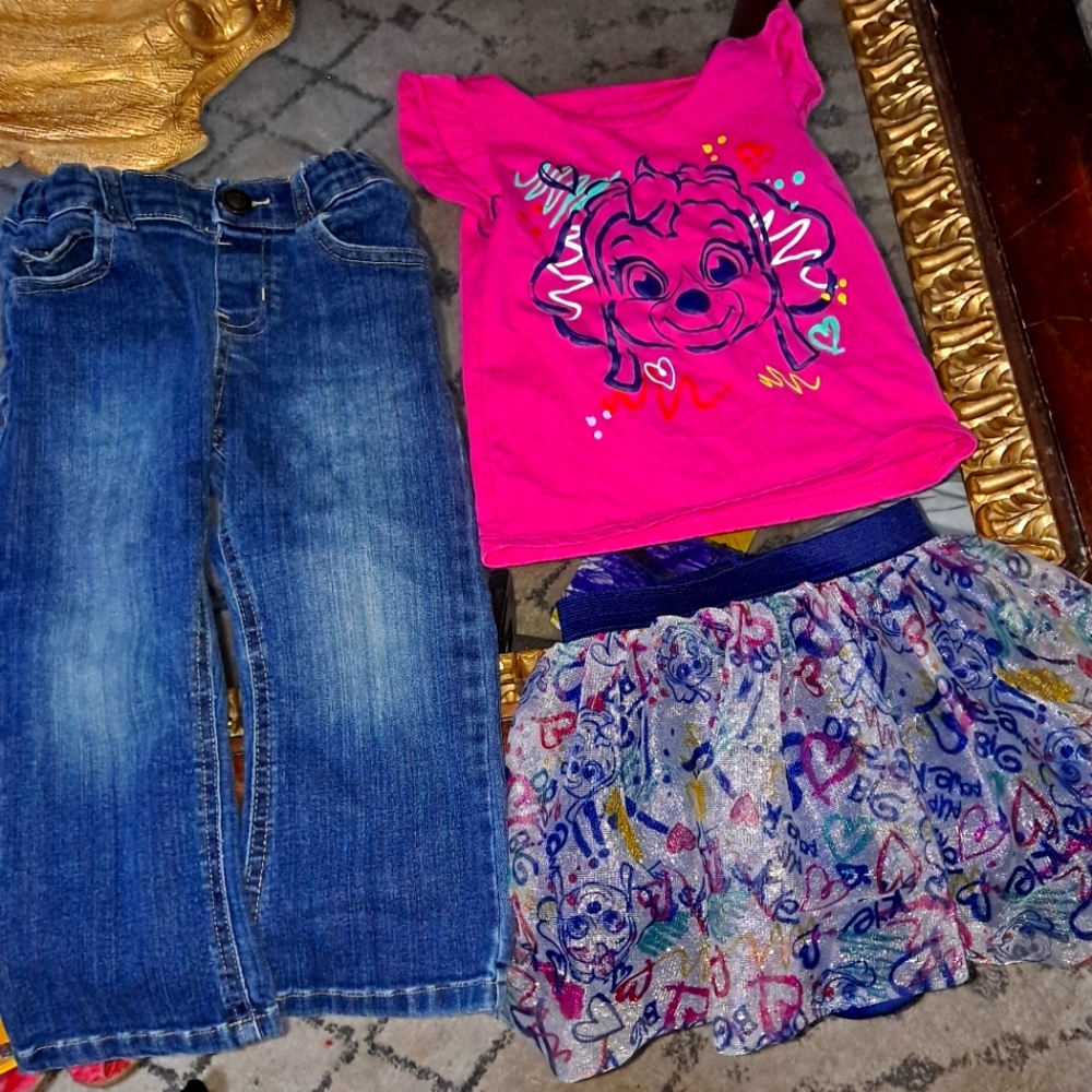 Girls 2/3t outfit & jean